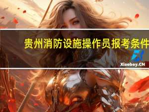 贵州消防设施操作员报考条件