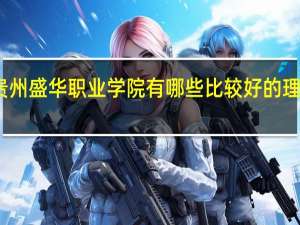 贵州盛华职业学院有哪些比较好的理科专业