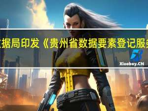 贵州省大数据局印发《贵州省数据要素登记服务管理办法 试行》