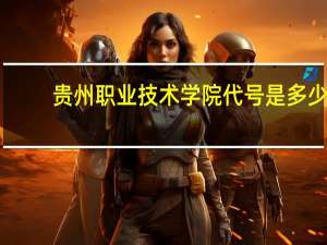贵州职业技术学院代号是多少