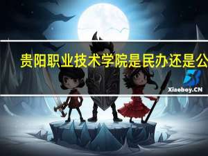 贵阳职业技术学院是民办还是公办