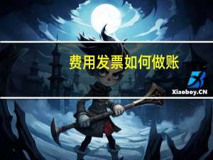 费用发票如何做账