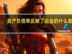 资产负债率反映了企业的什么能力
