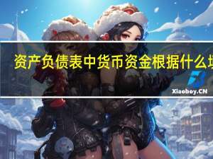 资产负债表中货币资金根据什么填列