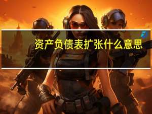 资产负债表扩张什么意思