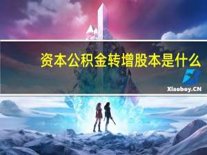 资本公积金转增股本是什么