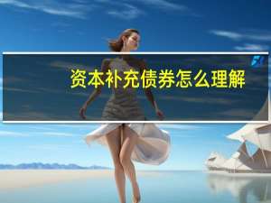 资本补充债券怎么理解（什么是债券 讲的通俗点 有自己的理解）