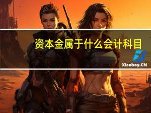 资本金属于什么会计科目