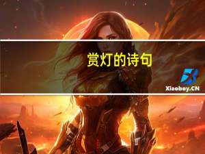 赏灯的诗句