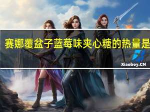 赛娜 覆盆子蓝莓味夹心糖的热量是多少