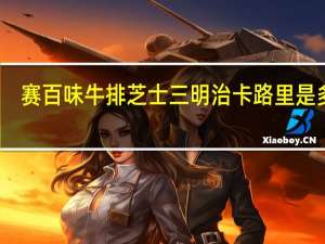 赛百味 牛排芝士三明治卡路里是多少