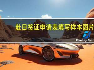 赴日签证申请表填写样本图片（赴日签证申请表填写样本）