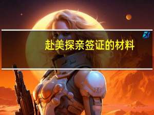 赴美探亲签证的材料