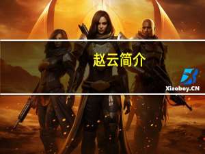 赵云简介