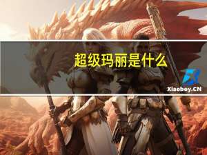 超级玛丽是什么