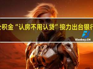 超20城公积金“认房不用认贷”接力出台 银行房贷放款提速