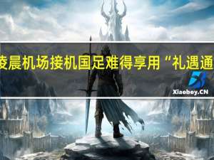 超200名球迷凌晨机场接机 国足难得享用“礼遇通道” 到底什么情况呢