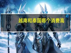 越南和泰国哪个消费高