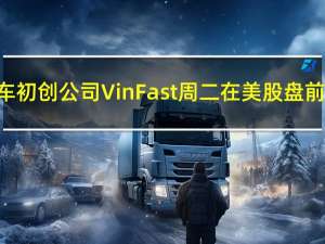 越南电动汽车初创公司VinFast周二在美股盘前大幅下挫10%