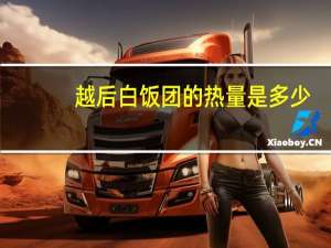 越后 白饭团的热量是多少