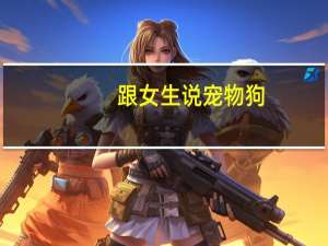 跟女生说宠物狗