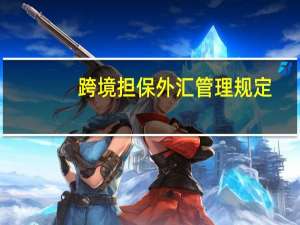 跨境担保外汇管理规定