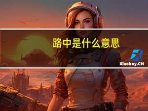 路中是什么意思
