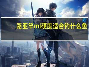 路亚竿ml硬度适合钓什么鱼
