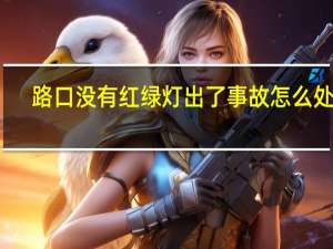 路口没有红绿灯出了事故怎么处理