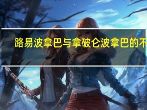 路易波拿巴与拿破仑波拿巴的不同