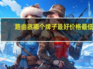 路由器哪个牌子最好价格最低（路由器哪个牌子最好）