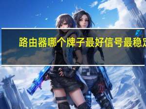 路由器哪个牌子最好信号最稳定（路由器哪个牌子最好）