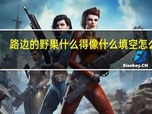 路边的野果什么得像什么填空怎么填