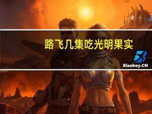 路飞几集吃光明果实（路飞吃了光明恶魔果实那一集）