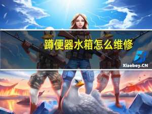 蹲便器水箱怎么维修