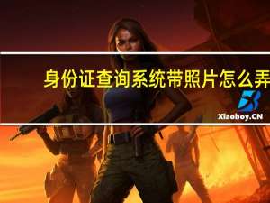 身份证查询系统带照片怎么弄（身份证查询系统带照片）