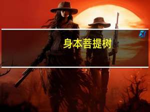 身本菩提树（身是菩提树心如明镜台）
