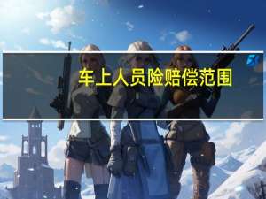 车上人员险赔偿范围