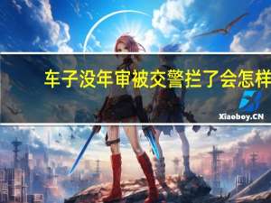 车子没年审被交警拦了会怎样