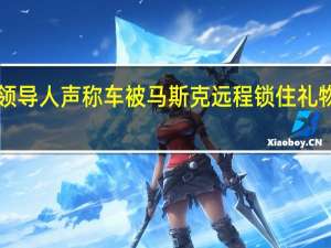 车臣领导人声称车被马斯克远程锁住 礼物变“陷阱”？