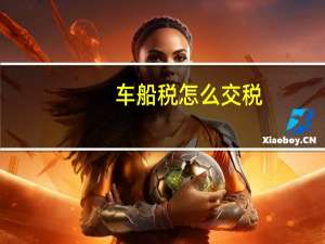 车船税怎么交税（车船使用税怎么交）