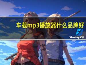 车载mp3播放器什么品牌好（车载mp3播放器哪个好）