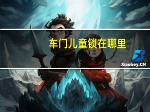 车门儿童锁在哪里