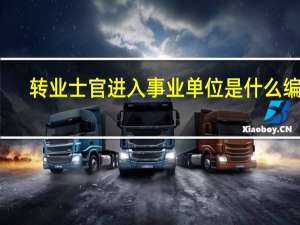 转业士官进入事业单位是什么编制