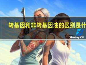 转基因和非转基因油的区别是什么