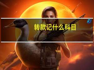 转款记什么科目