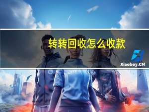 转转回收怎么收款