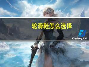 轮滑鞋怎么选择