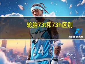 轮胎73t和73h区别
