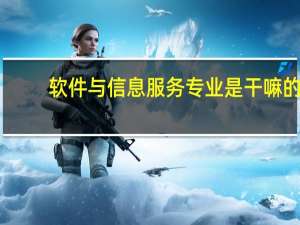 软件与信息服务专业是干嘛的